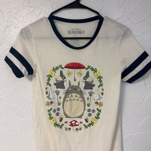 My Neighbor Totoro Graphic Cream Short Sleeve Tee
